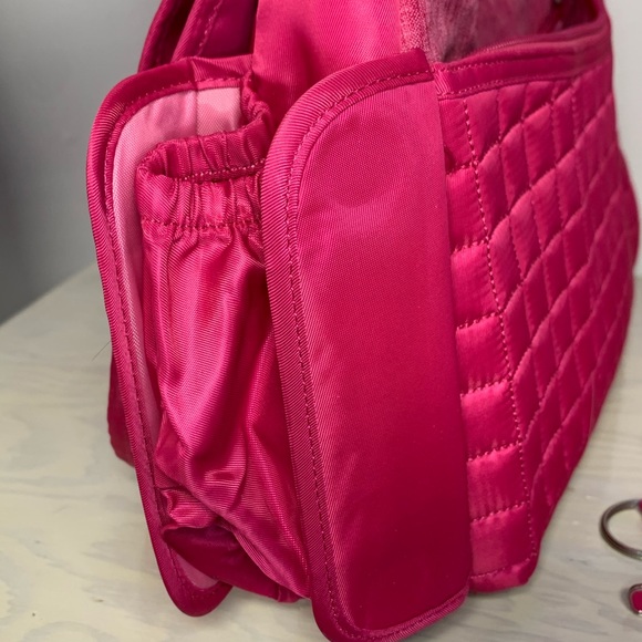 Lug pink purse and wallet combo. Key chain incl - Picture 5 of 6